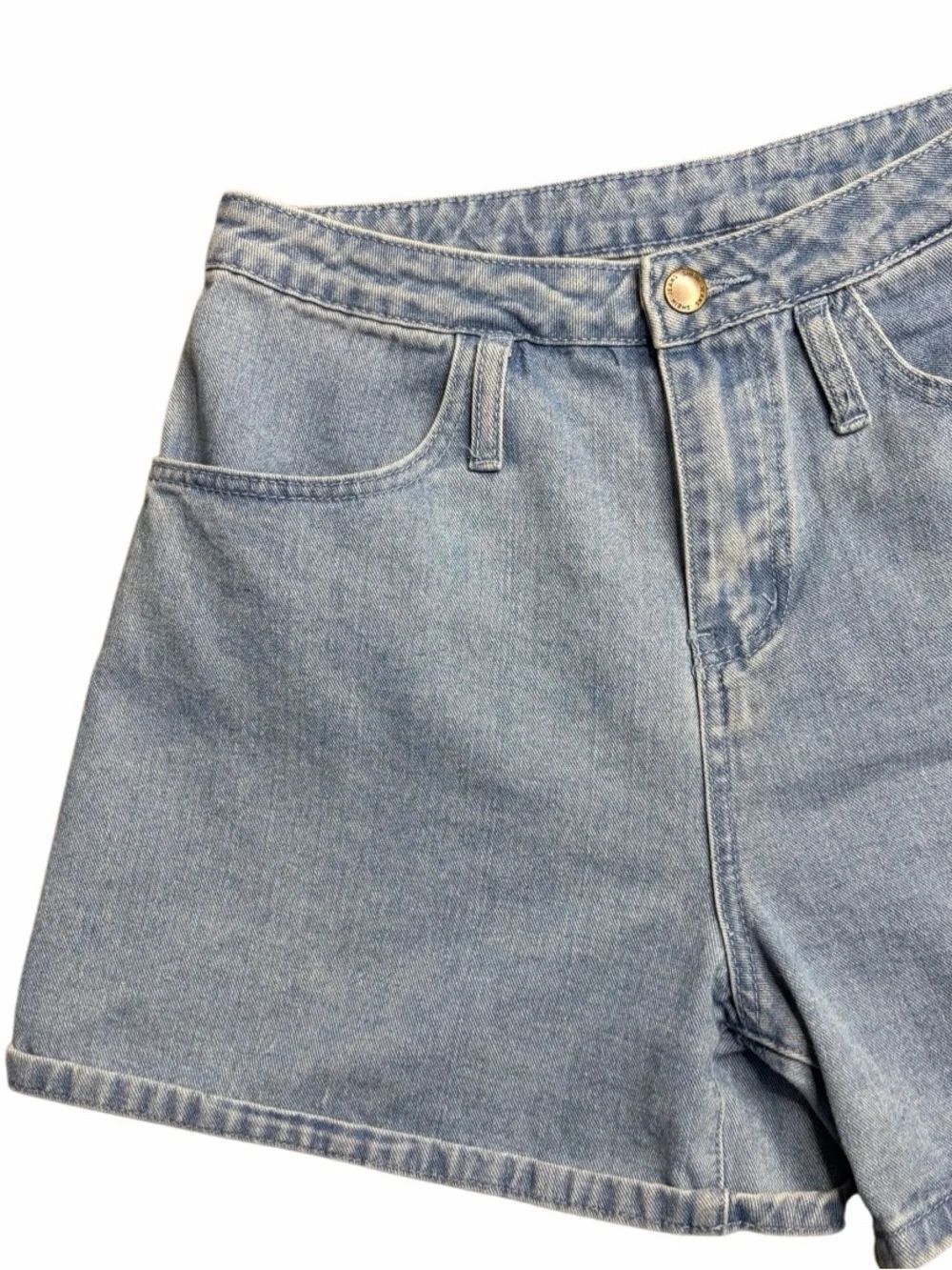 SHEIN Classic Light Blue Denim Women’s Shorts Size 28